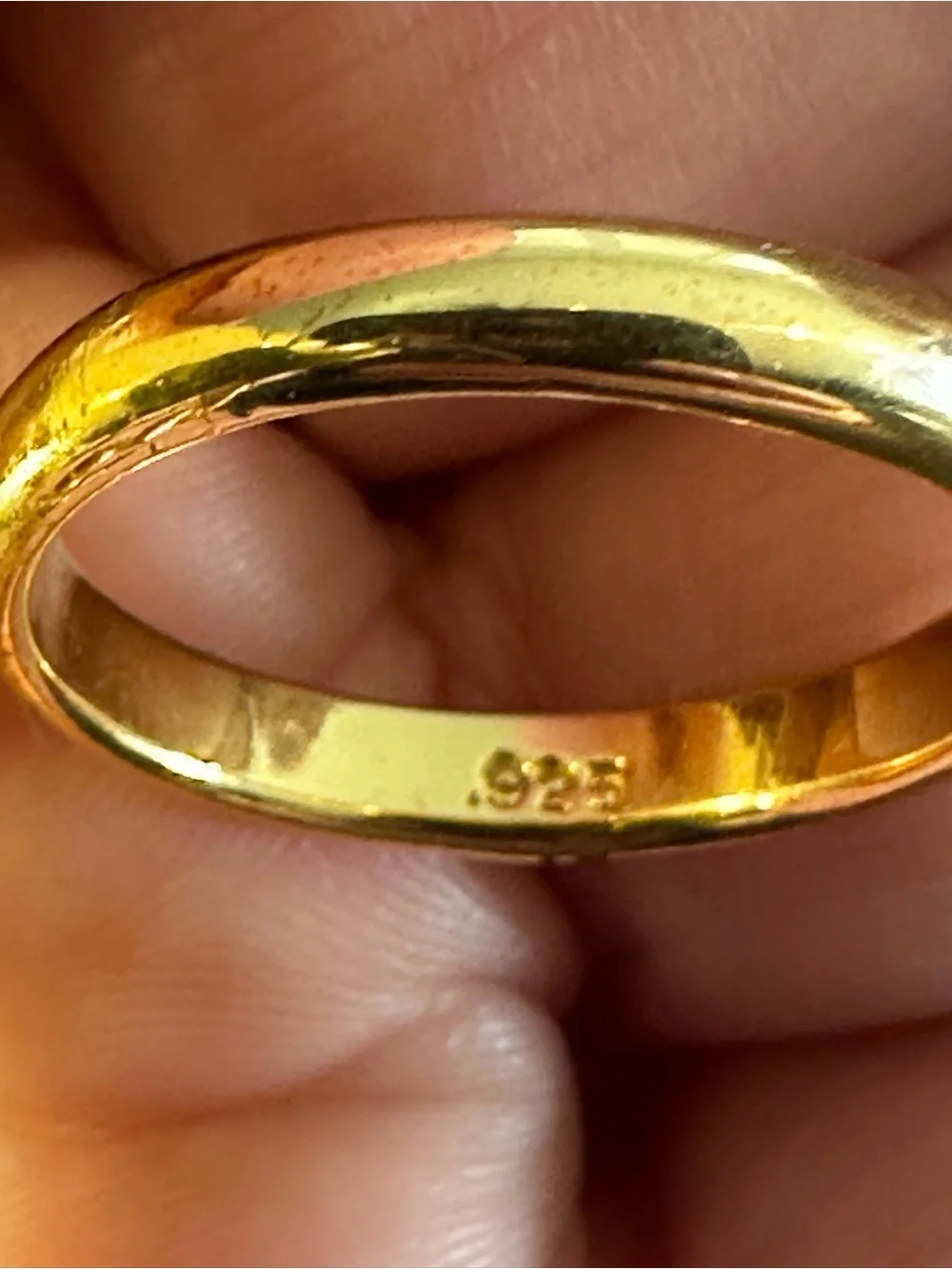 Vintage Style Butterfly Cocktail Ring – Genuine 925 Sterling Silver Gold Vermeil
